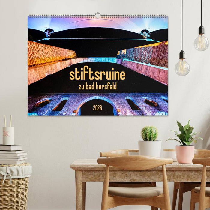 stiftsruine zu bad hersfeld (CALVENDO Wandkalender 2026)