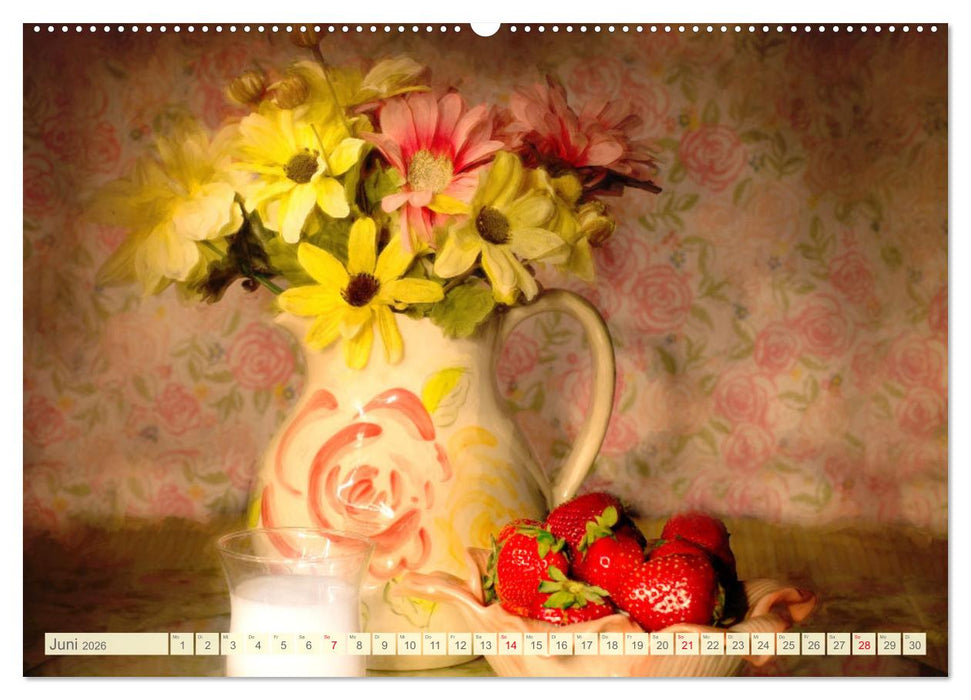 Nostalgische Stillleben. Die Poesie der Bilder (CALVENDO Wandkalender 2026)