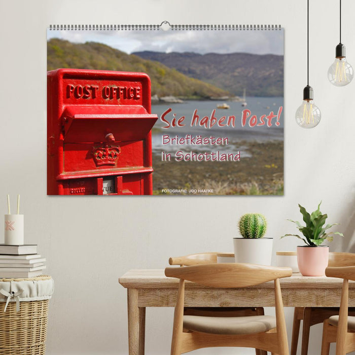 Sie haben Post - Briefkästen in Schottland (CALVENDO Wandkalender 2026)