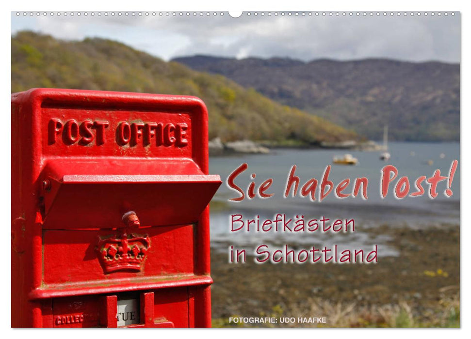 Sie haben Post - Briefkästen in Schottland (CALVENDO Wandkalender 2026)