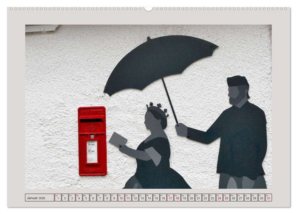 Sie haben Post - Briefkästen in Schottland (CALVENDO Wandkalender 2026)