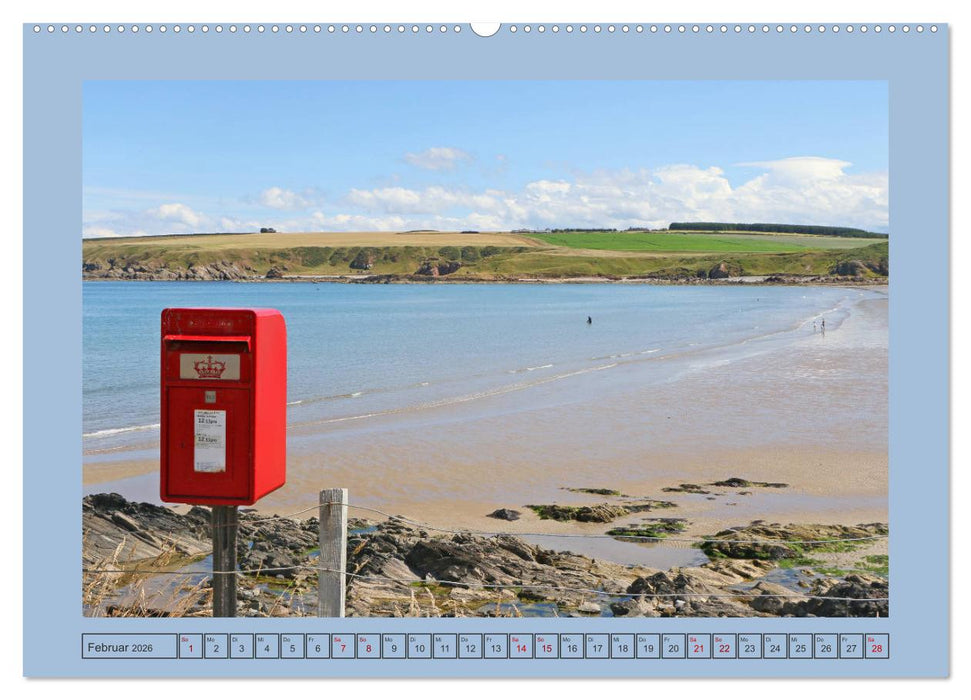 Sie haben Post - Briefkästen in Schottland (CALVENDO Wandkalender 2026)