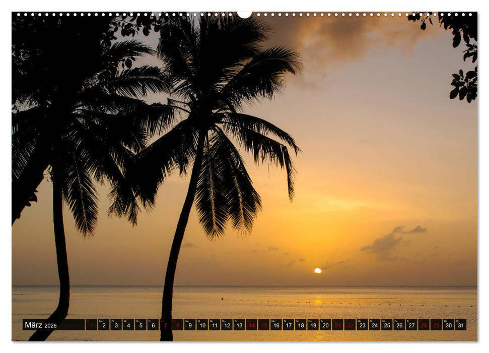 Inselwelt Karibik (CALVENDO Wandkalender 2026)