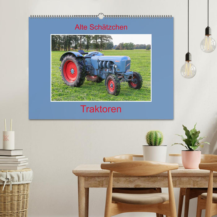 Alte Schätzchen - Traktoren (CALVENDO Wandkalender 2026)