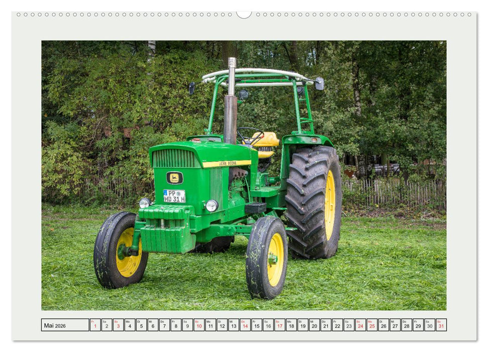 Alte Schätzchen - Traktoren (CALVENDO Wandkalender 2026)
