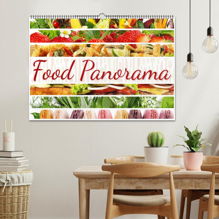 Food Panorama - Küchenkalender 2026 (CALVENDO Wandkalender 2026)