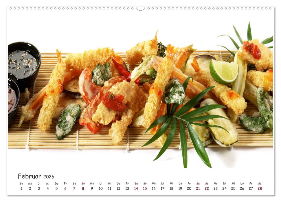 Food Panorama - Küchenkalender 2026 (CALVENDO Wandkalender 2026)