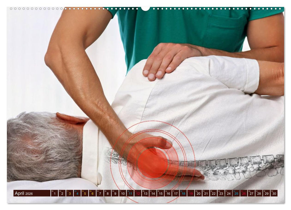 Chiropraktik - mit den Händen behandeln (CALVENDO Premium Wandkalender 2026)