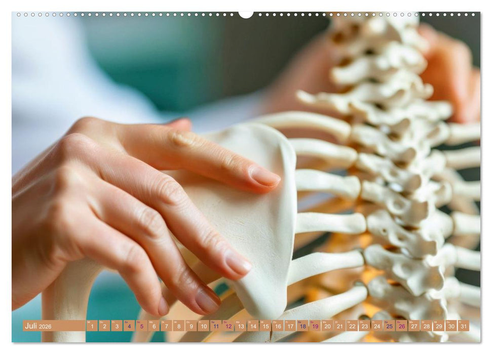 Chiropraktik - mit den Händen behandeln (CALVENDO Premium Wandkalender 2026)
