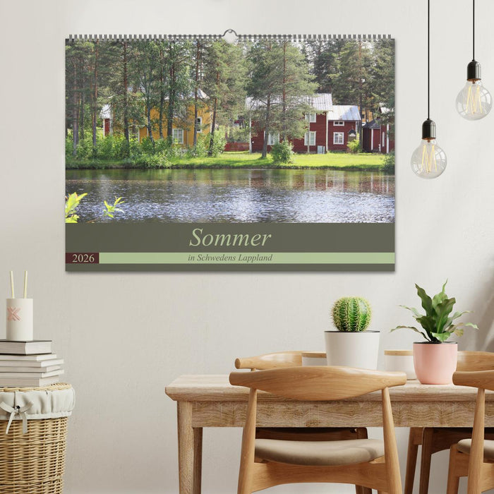 Sommer in Schwedens Lappland (CALVENDO Wandkalender 2026)