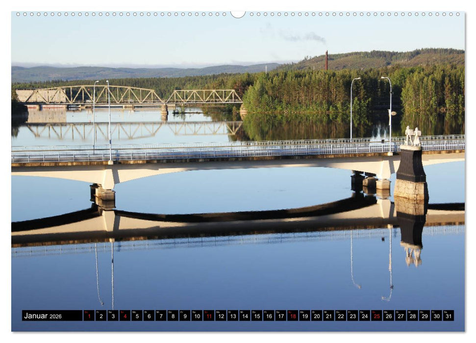 Sommer in Schwedens Lappland (CALVENDO Wandkalender 2026)