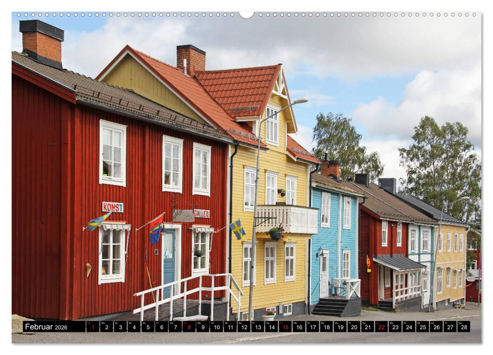Sommer in Schwedens Lappland (CALVENDO Wandkalender 2026)