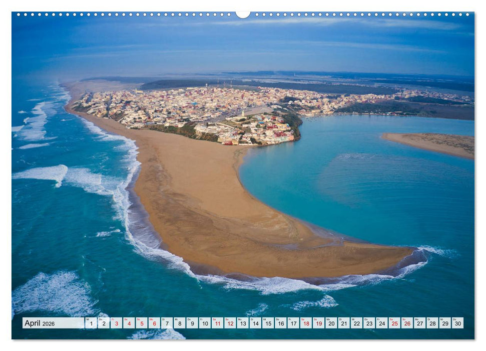 Marokko - Faszinierende Landschaften und traditionelle Bauwerke von oben (CALVENDO Wandkalender 2026)