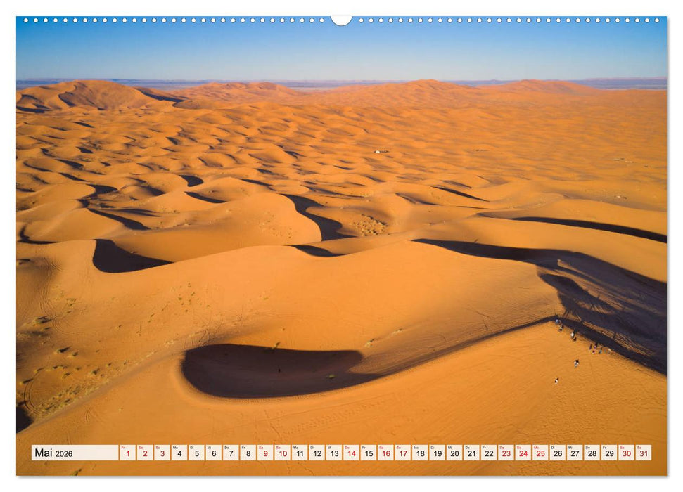 Marokko - Faszinierende Landschaften und traditionelle Bauwerke von oben (CALVENDO Wandkalender 2026)
