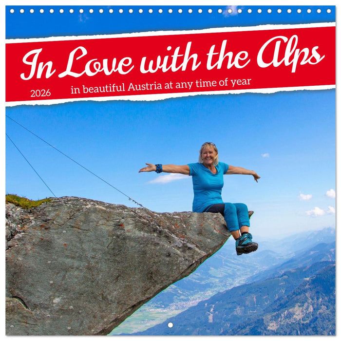 In Love with the Alps (CALVENDO Monthly Calendar 2026)