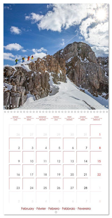 In Love with the Alps (CALVENDO Monthly Calendar 2026)