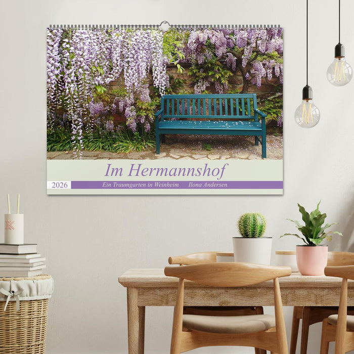Im Hermannshof - Ein Traumgarten in Weinheim (CALVENDO Wandkalender 2026)
