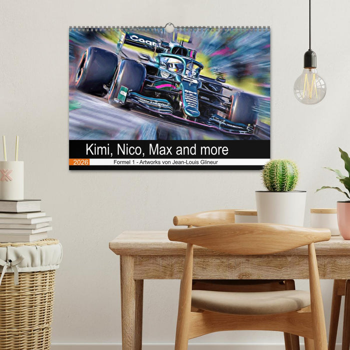 Kimi, Nico, Max and more (CALVENDO Wandkalender 2026)