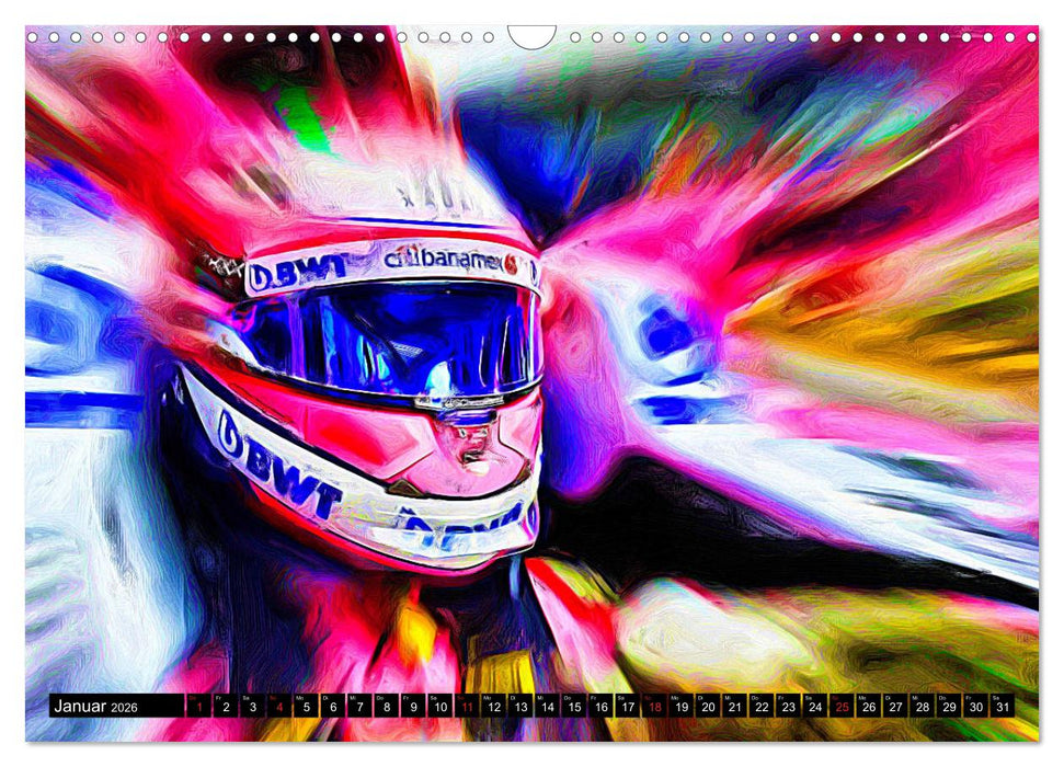 Kimi, Nico, Max and more (CALVENDO Wandkalender 2026)