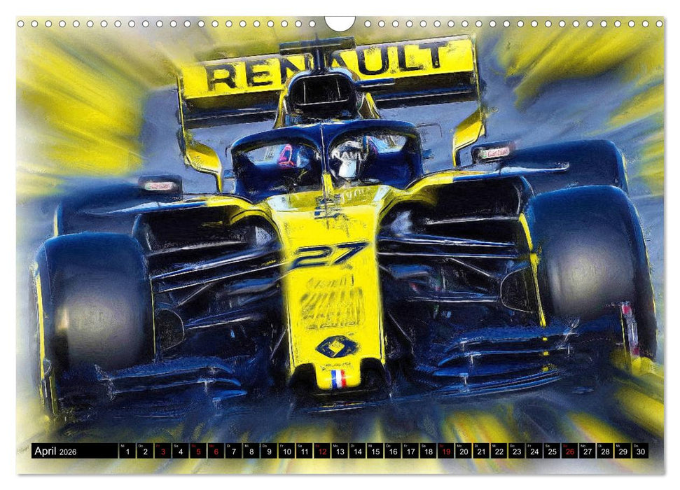 Kimi, Nico, Max and more (CALVENDO Wandkalender 2026)