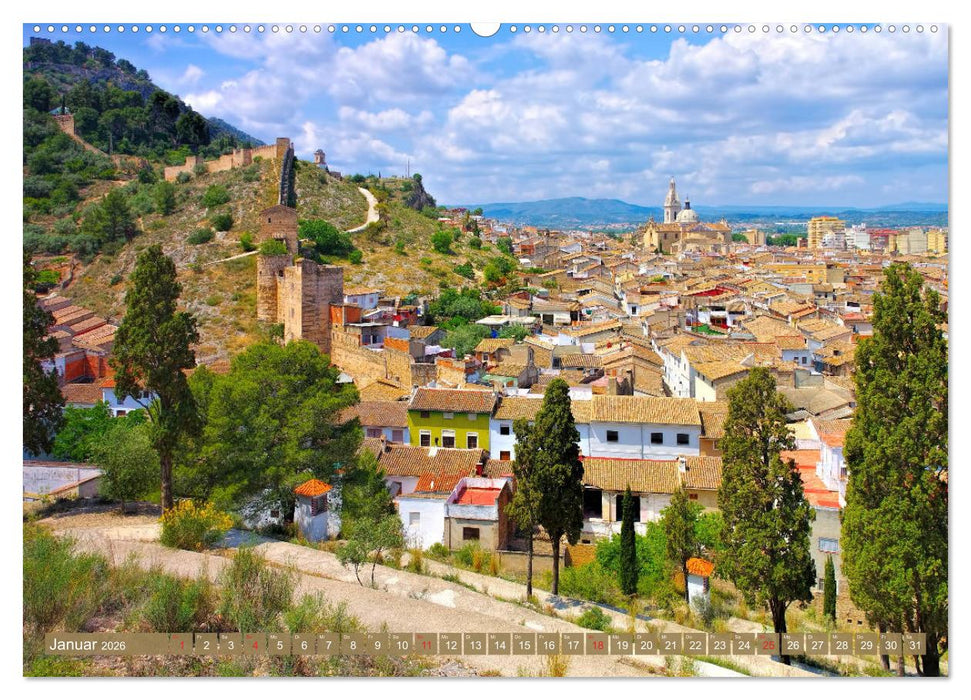 Costa del Azahar - Küste der Orangenblüte (CALVENDO Wandkalender 2026)