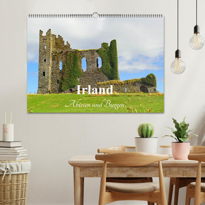 Irland - Abteien und Burgen (CALVENDO Wandkalender 2026)