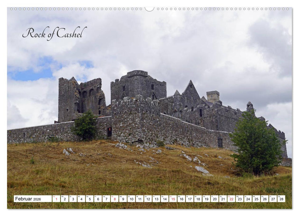 Irland - Abteien und Burgen (CALVENDO Wandkalender 2026)