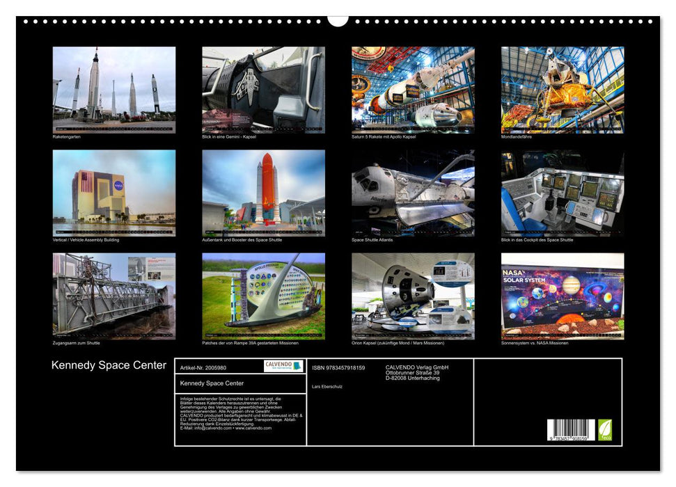 Kennedy Space Center (CALVENDO Wandkalender 2026)