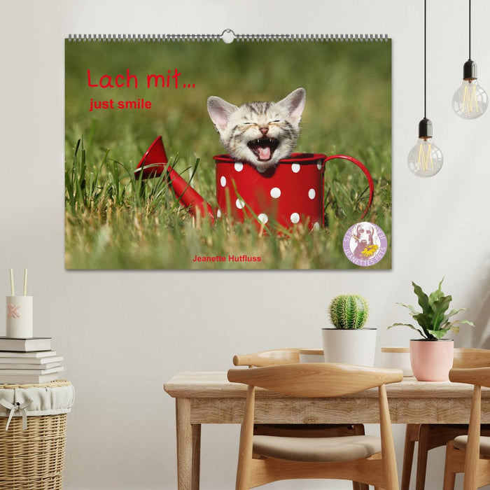 lach mit...just smile (CALVENDO Wandkalender 2026)