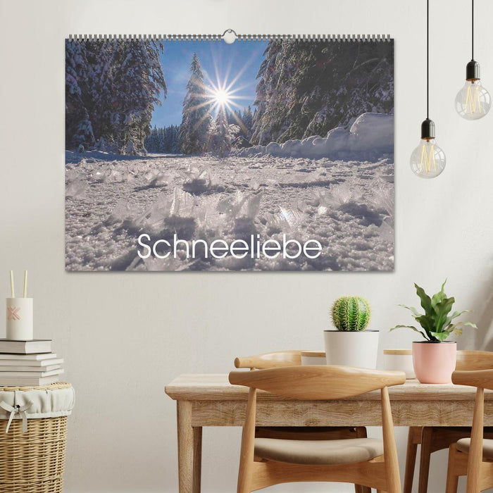 Schneeliebe (CALVENDO Wandkalender 2026)