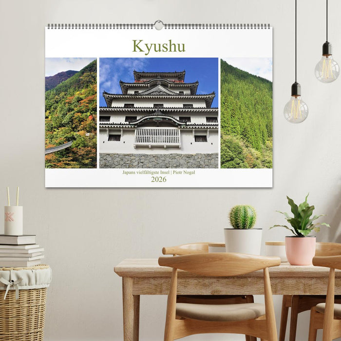 Kyushu - Japans vielfältigste Insel (CALVENDO Wandkalender 2026)