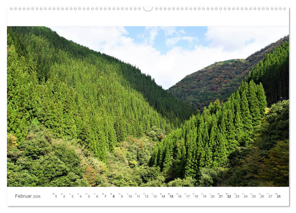 Kyushu - Japans vielfältigste Insel (CALVENDO Wandkalender 2026)