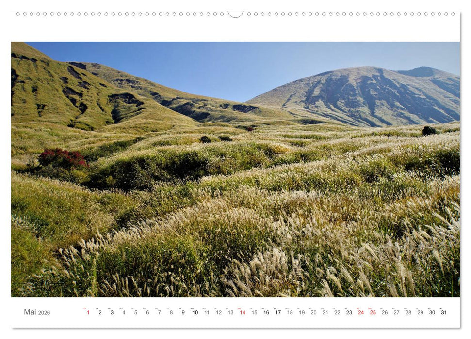 Kyushu - Japans vielfältigste Insel (CALVENDO Wandkalender 2026)