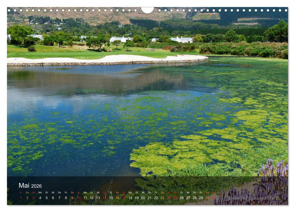 Golfplätze Kapstadt (CALVENDO Wandkalender 2026)