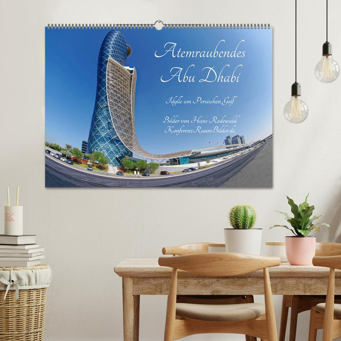 Atemraubendes Abu Dhabi - Idylle am Persischen Golf (CALVENDO Wandkalender 2026)
