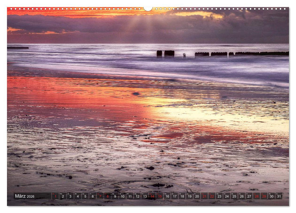 Sylt - Farbige Momente (CALVENDO Wandkalender 2026)