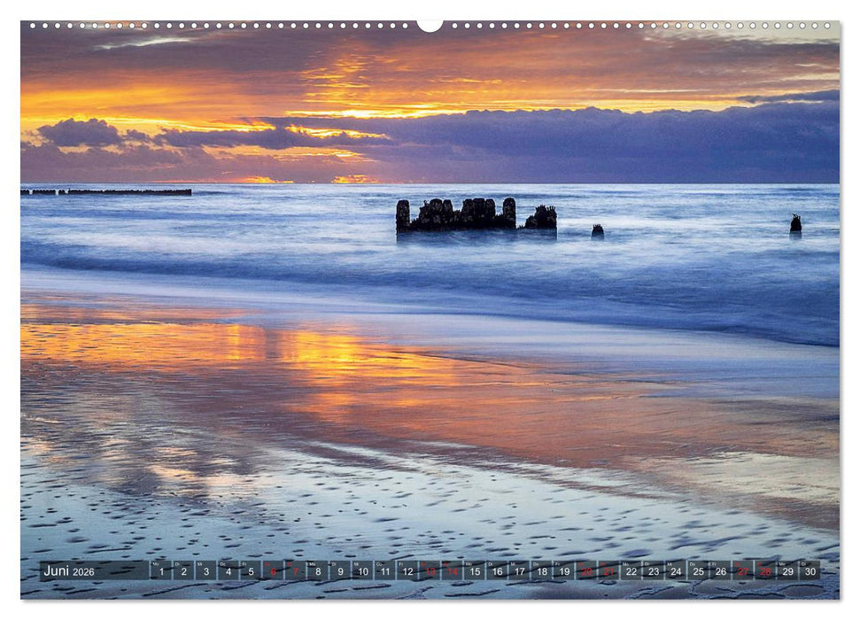 Sylt - Farbige Momente (CALVENDO Wandkalender 2026)