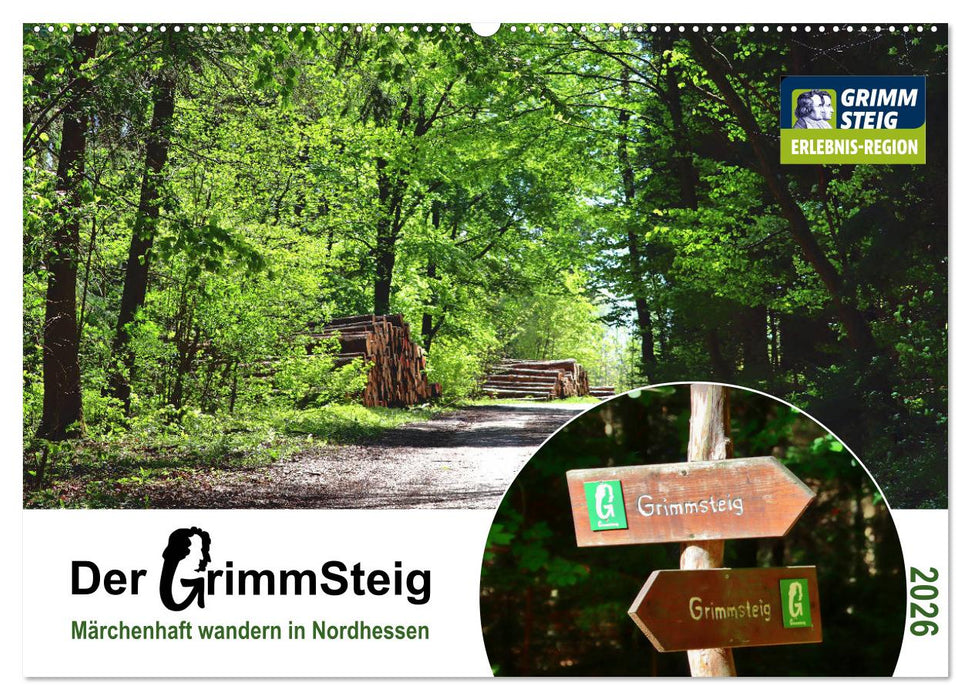Der Grimmsteig (CALVENDO Wandkalender 2026)