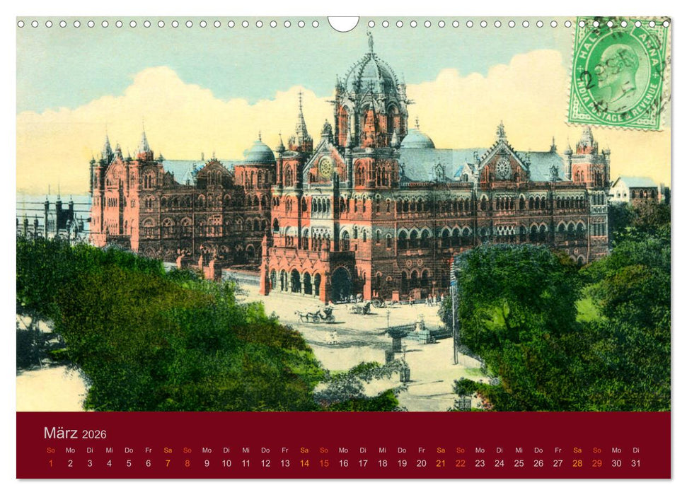 Altes Indien um 1900 (CALVENDO Wandkalender 2026)