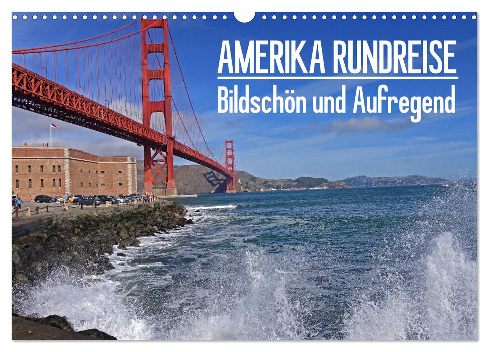 AMERIKA RUNDREISE Bildschön und Aufregend. Entdecke den Südwesten der USA (CALVENDO Wandkalender 2026)