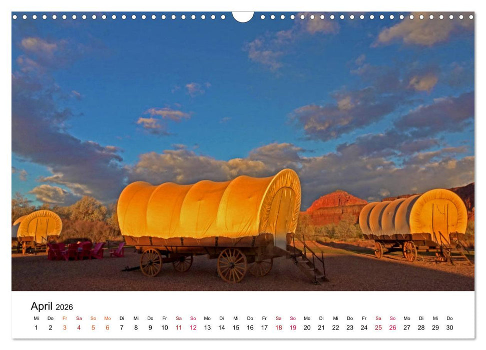 AMERIKA RUNDREISE Bildschön und Aufregend. Entdecke den Südwesten der USA (CALVENDO Wandkalender 2026)
