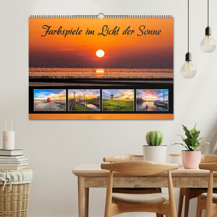 Farbspiele im Licht der Sonne (CALVENDO Wandkalender 2026)