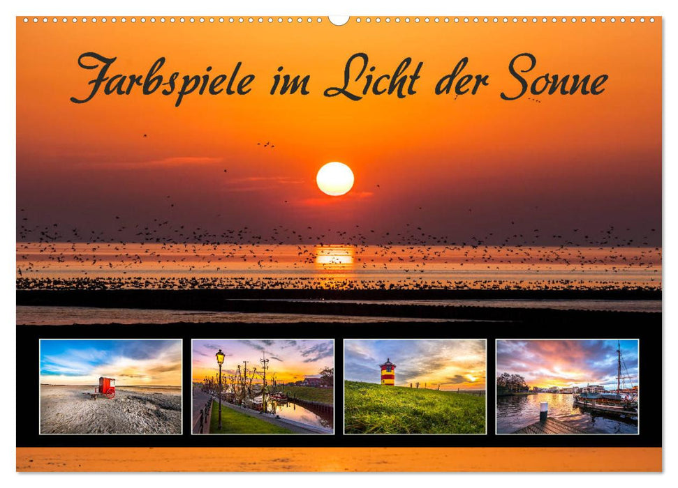 Farbspiele im Licht der Sonne (CALVENDO Wandkalender 2026)
