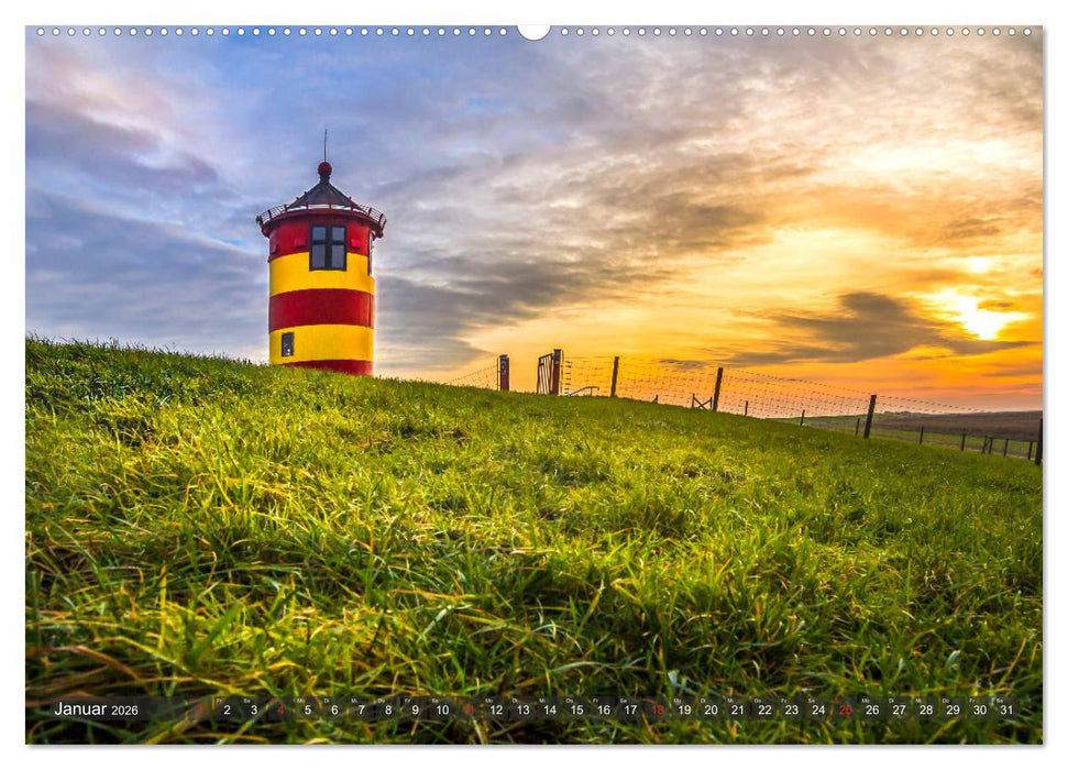 Farbspiele im Licht der Sonne (CALVENDO Wandkalender 2026)