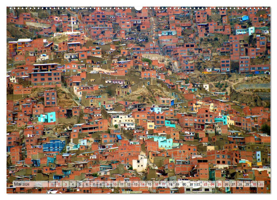 Abenteuer Anden - Peru und Bolivien (CALVENDO Wandkalender 2026)