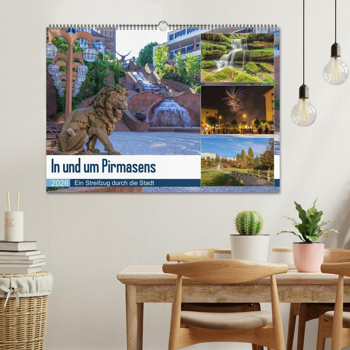 In und um Pirmasens (CALVENDO Wandkalender 2026)