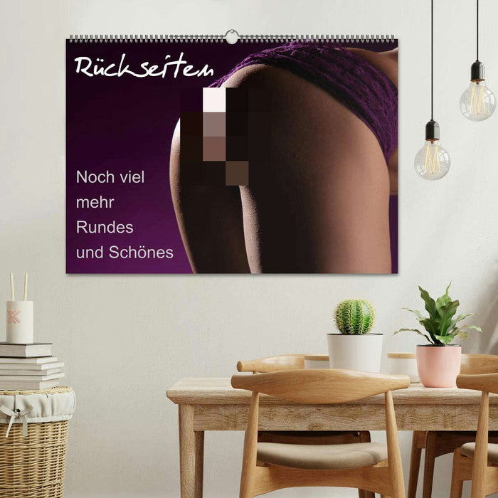 Rückseiten - Noch viel mehr Rundes und Schönes (CALVENDO Wandkalender 2026)