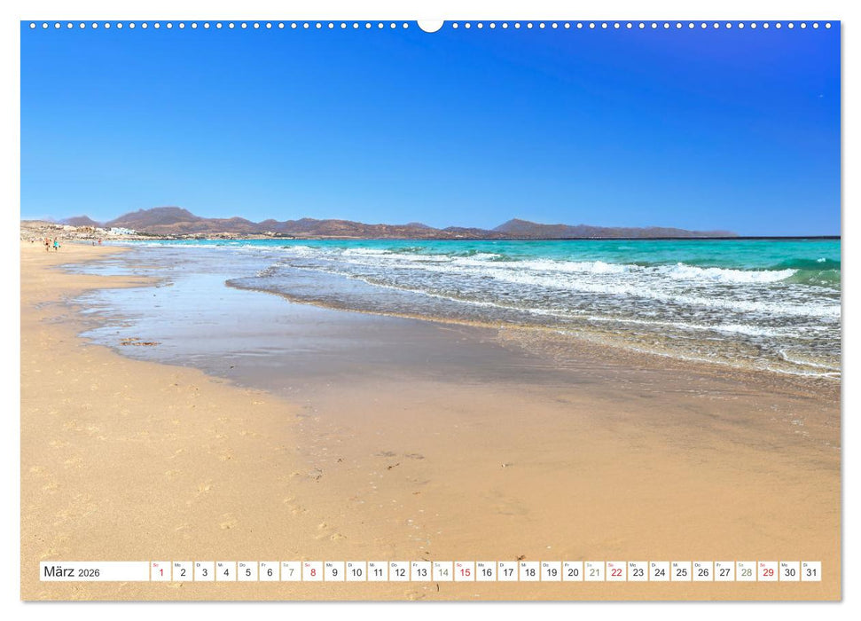 Fuerteventura - Wüstenzauber und Meeresrauschen (CALVENDO Wandkalender 2026)