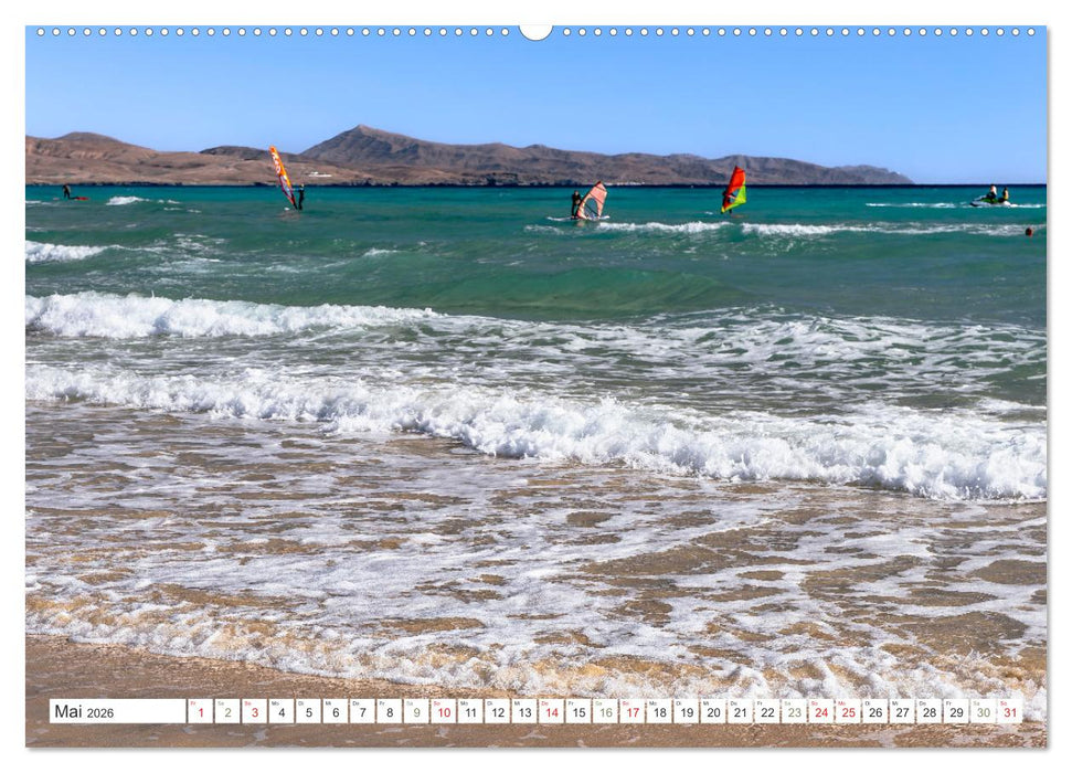Fuerteventura - Wüstenzauber und Meeresrauschen (CALVENDO Wandkalender 2026)
