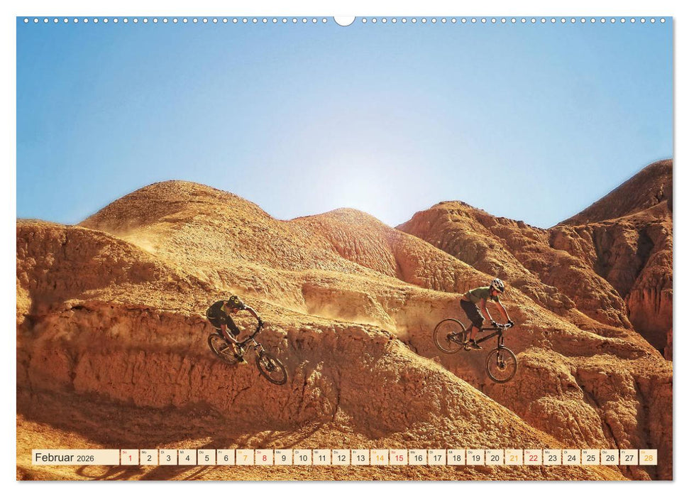 Mountainbike extrem (CALVENDO Wandkalender 2026)